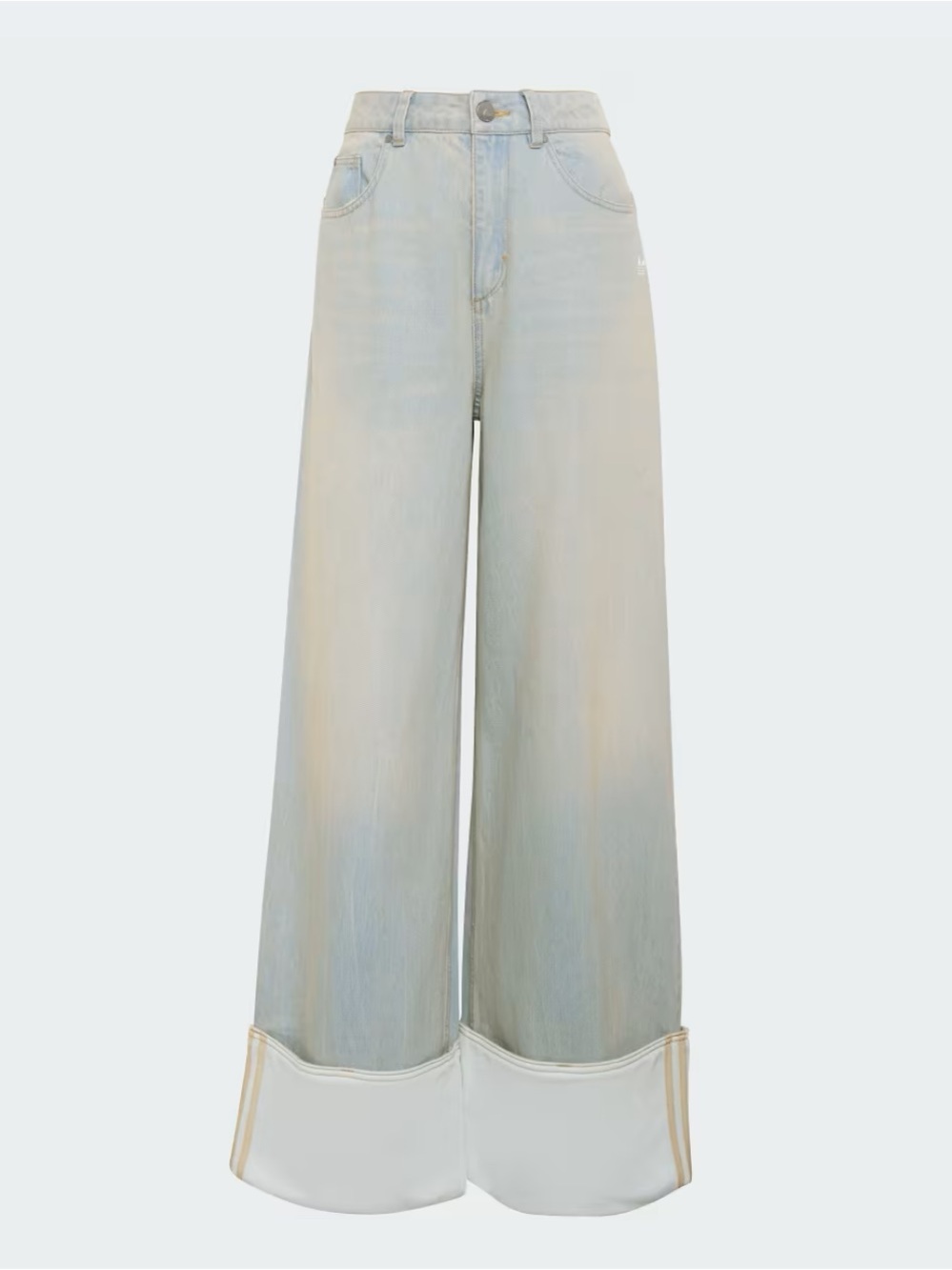 Adidas Vintage Wide Leg Jeans
